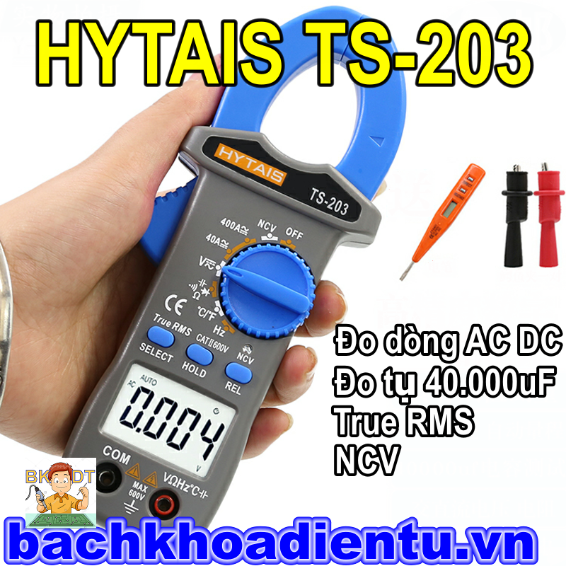 Ampe kìm đo dòng DC TS-203 chính hãng.
