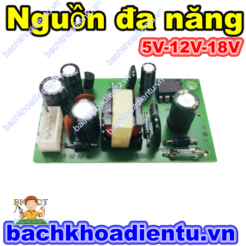 Bo nguồn xung bếp từ 5V 12V 18V chất lượng tốt