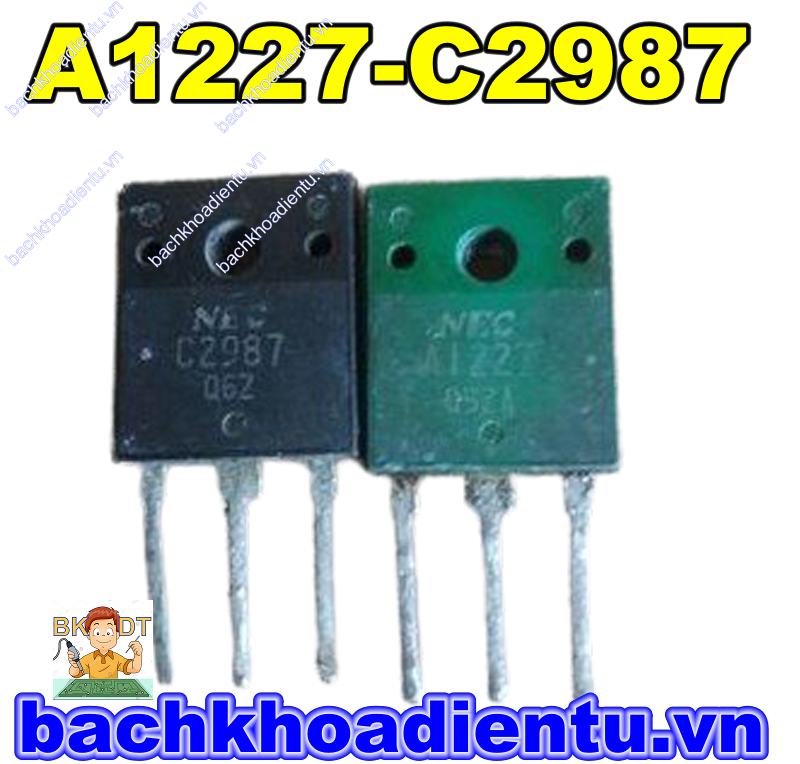 Cặp sò A1227-C2987 bóc máy chính hãng.