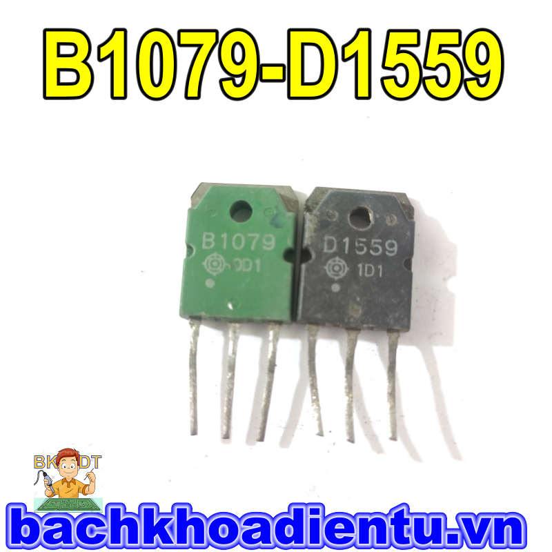 Cặp sò B1079-D1559 bóc máy chính hãng.