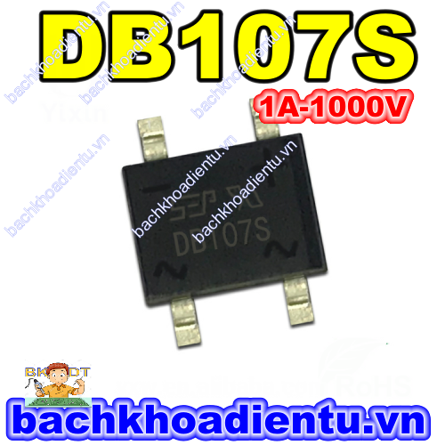 Cầu diode DB107S 1A- 1000V SOP-4