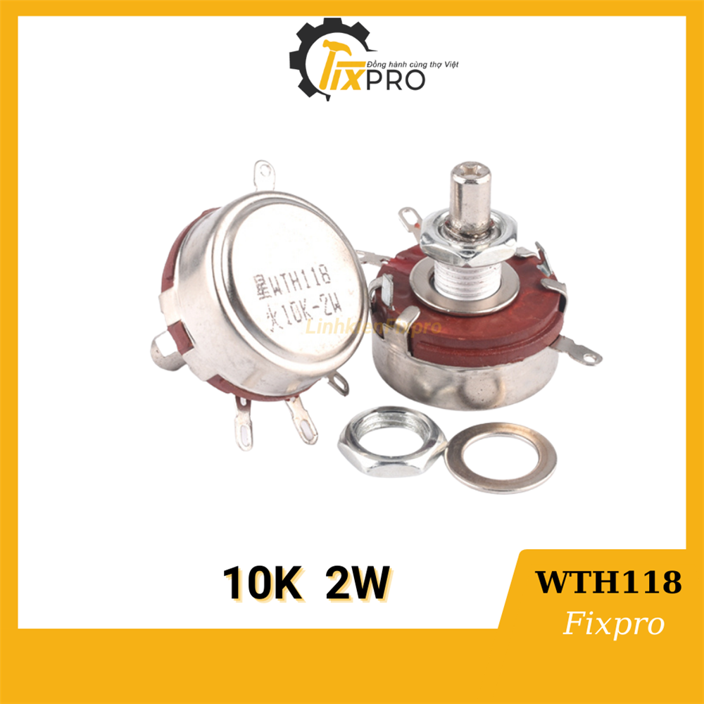 Chiết áp đơn 10K WTH118-2W