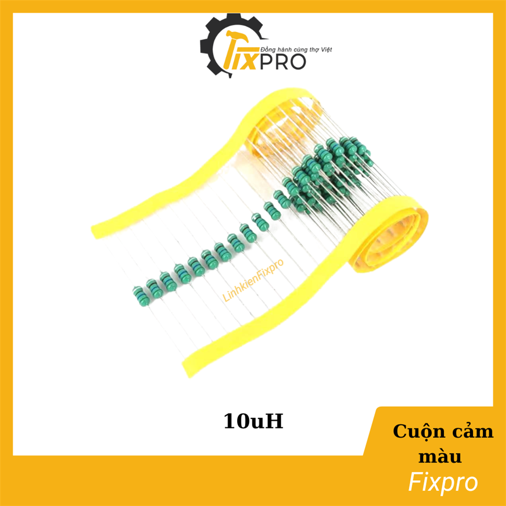 Cuộn cảm vòng màu 0510 10UH (10 chiếc) 100K