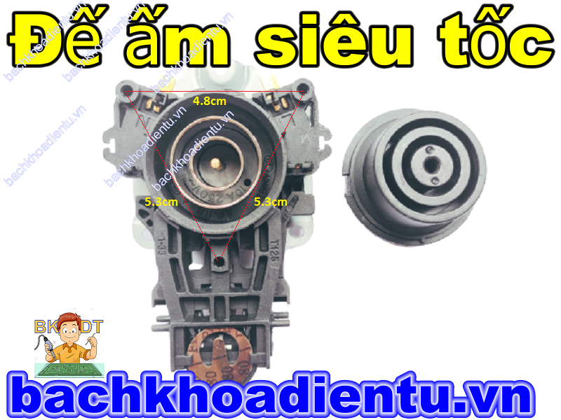 Đế ấm siêu tốc ST10