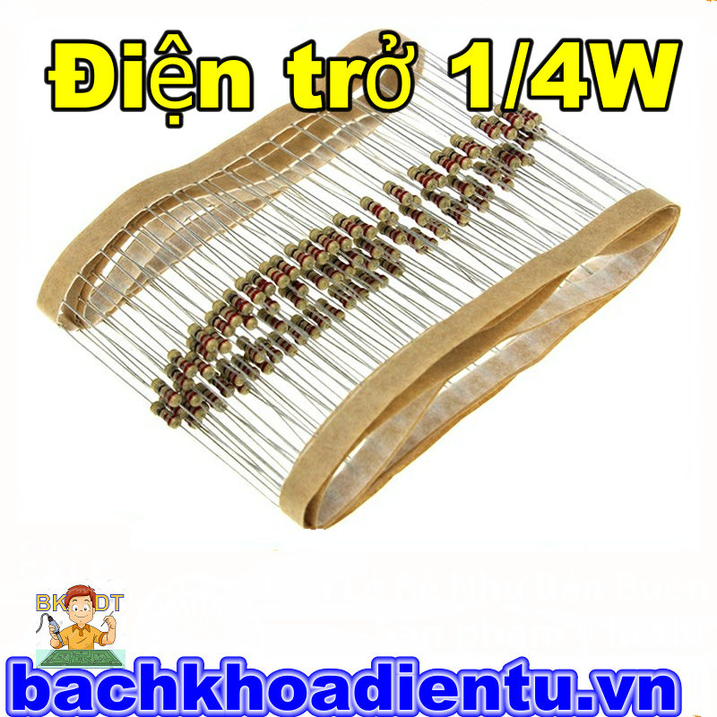 Điện trở 100R-1/4W (dây 100 con)