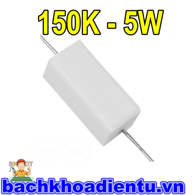 Điện trở 150K-5W.