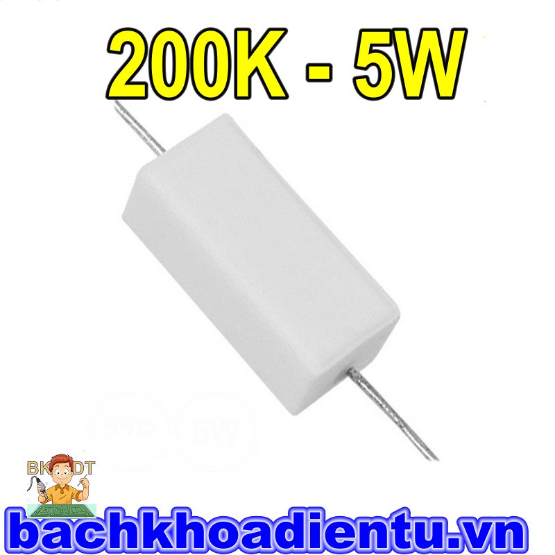 Điện trở 200K-5W.