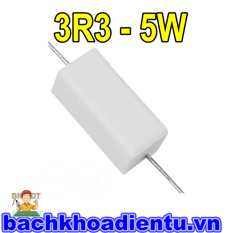 Điện trở 3R3-5W.