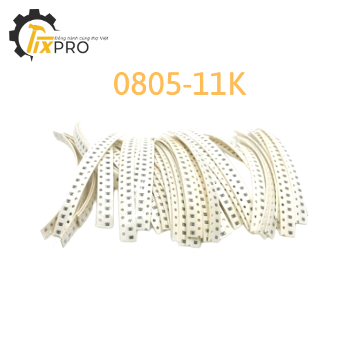 Điện trở dán 0805 11K 1%  2.0x1.2mm  (50c).