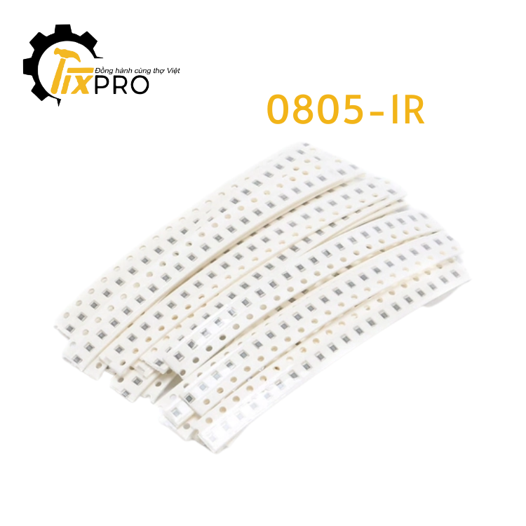 Điện trở dán 0805-1R 1% 2.0x1.2mm (Túi 50c)