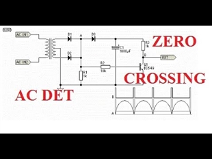 Điện tử cơ bản #37 Nguyên lý mạch AC DET, mạch phát hiện điểm không Zero crossing circuit.