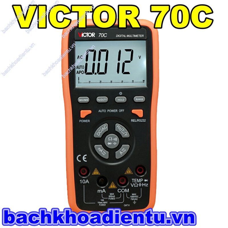 Đồng hồ vạn năng cao cấp VICTOR 70C .