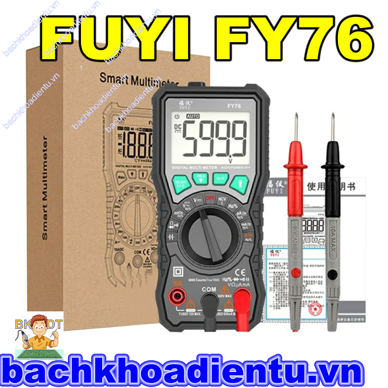 Đồng hồ vạn năng FUYI FY76 cao cấp