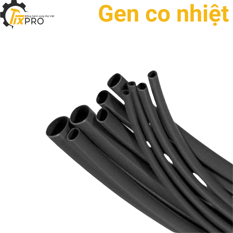 Ống gen co nhiệt 1mm màu đen (1 mét)