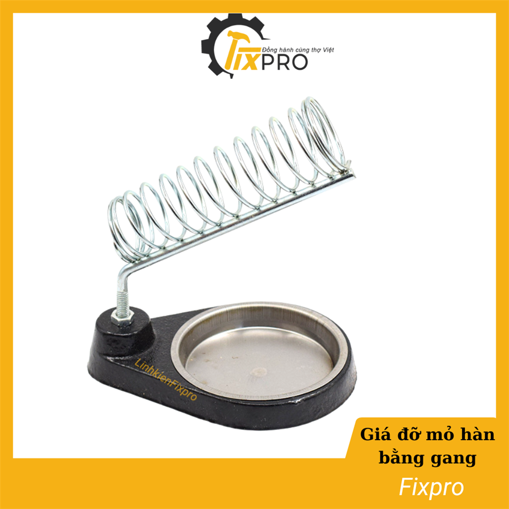 Giá đỡ mỏ hàn bằng gang, Đế gác mỏ hàn bằng gang chất lượng tốt - Fixpro