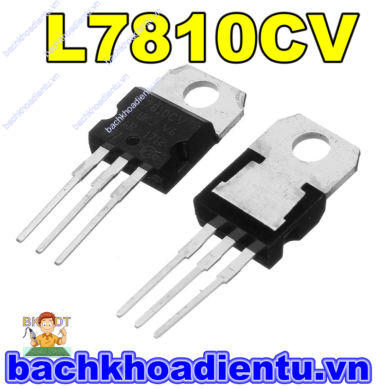 IC 78010 IC ổn áp 10V, IC L7810CV.