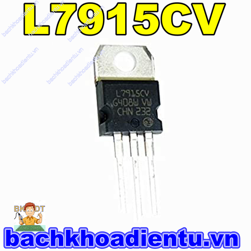 IC 7915  IC ổn áp -15V, IC L7915CV