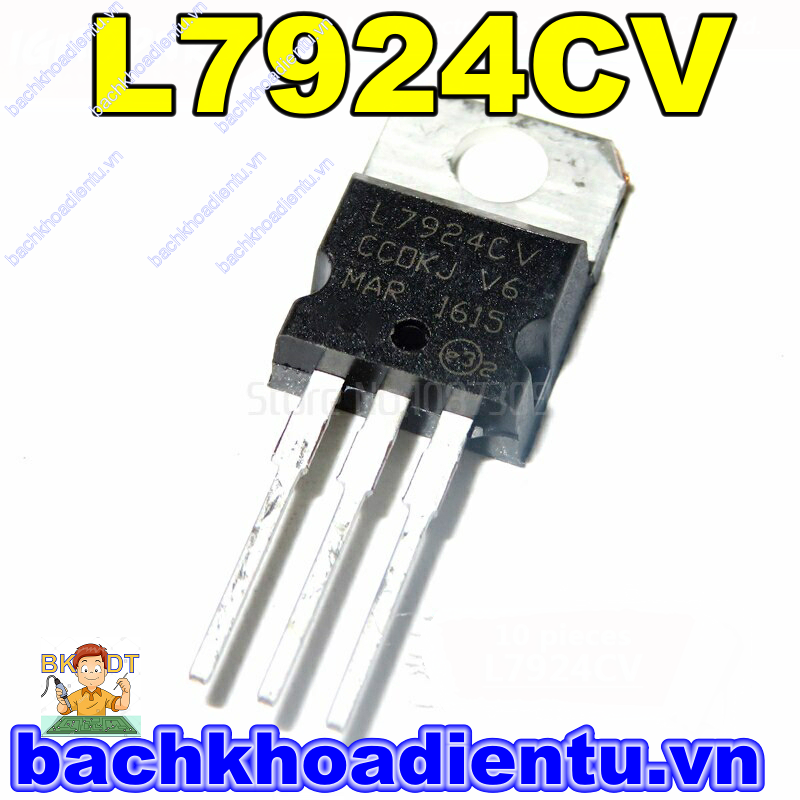 IC 7924 IC ổn áp -24V, IC L7924CV.