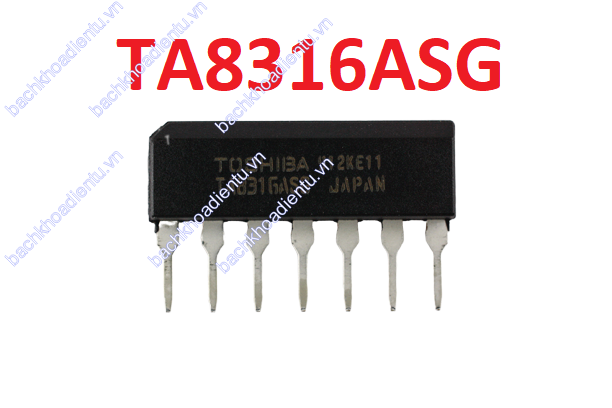 IC driver TA8316 tháo máy