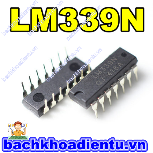 IC LM339 IC khuếch đại, so sánh tín hiệu loại cắm