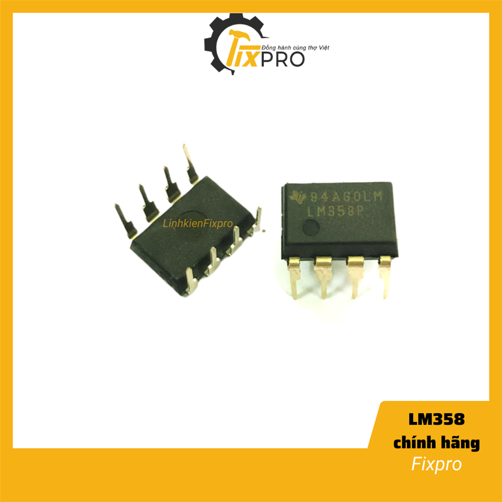 IC LM358 LM358P DIP-8 IC khuếch đại so sánh tín hiệu chính hãng