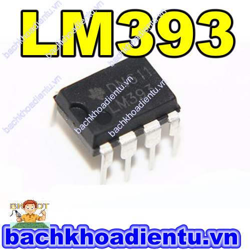 IC LM393 DIP-8 chất lượng tốt.