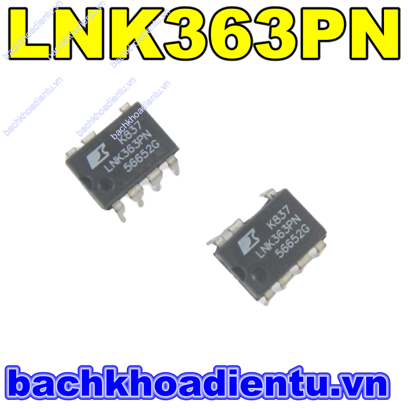 IC nguồn LNK363PN chính hãng.