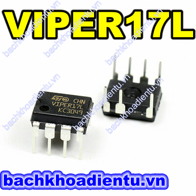 IC nguồn VIPER17L chính hãng.