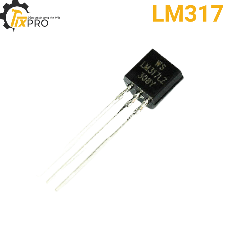 IC ổn áp LM317L 0.1A  1.25V-37V TO-92.