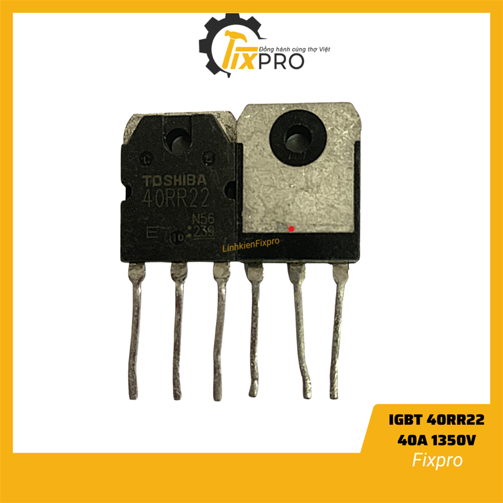 IGBT bếp từ 40RR22 (40A-1353V)  bóc máy chính hãng.