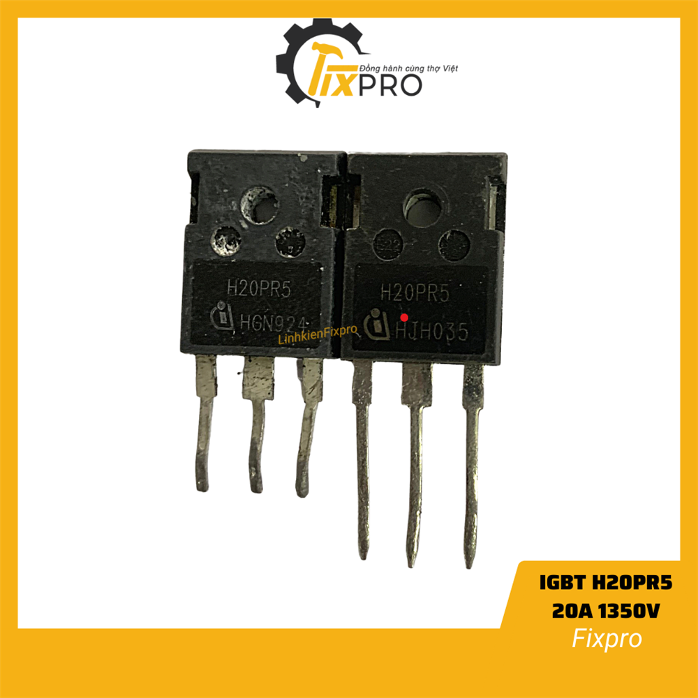 H20PR5 IGBT 20A 1350V TO-247 tháo máy nguyên bản (thay thế H20R1353, H20R1203)