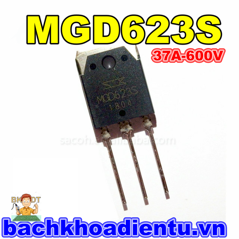 IGBT bếp từ MGD623S MGD623N bóc máy.