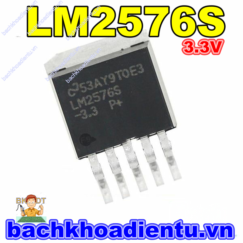 LM2576S-3.3 3.3V TO-263-5 chính hãng.