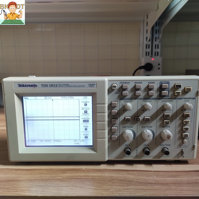 Máy hiện sóng Tektronix TDS1012 100Mhz 1Gs/s đã qua sử dụng.