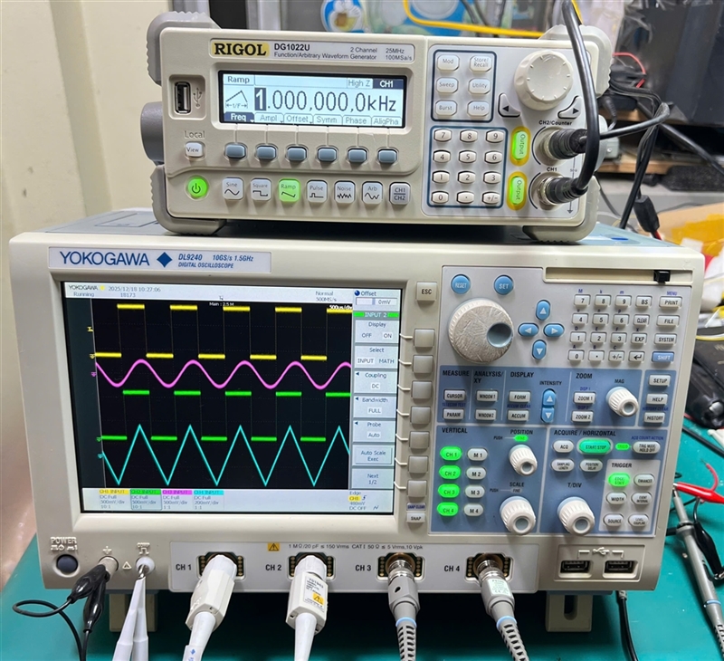 Máy hiện sóng Yokogawa DL9240 1.5Ghz 10Gs/s 4 kênh chuẩn Nhật