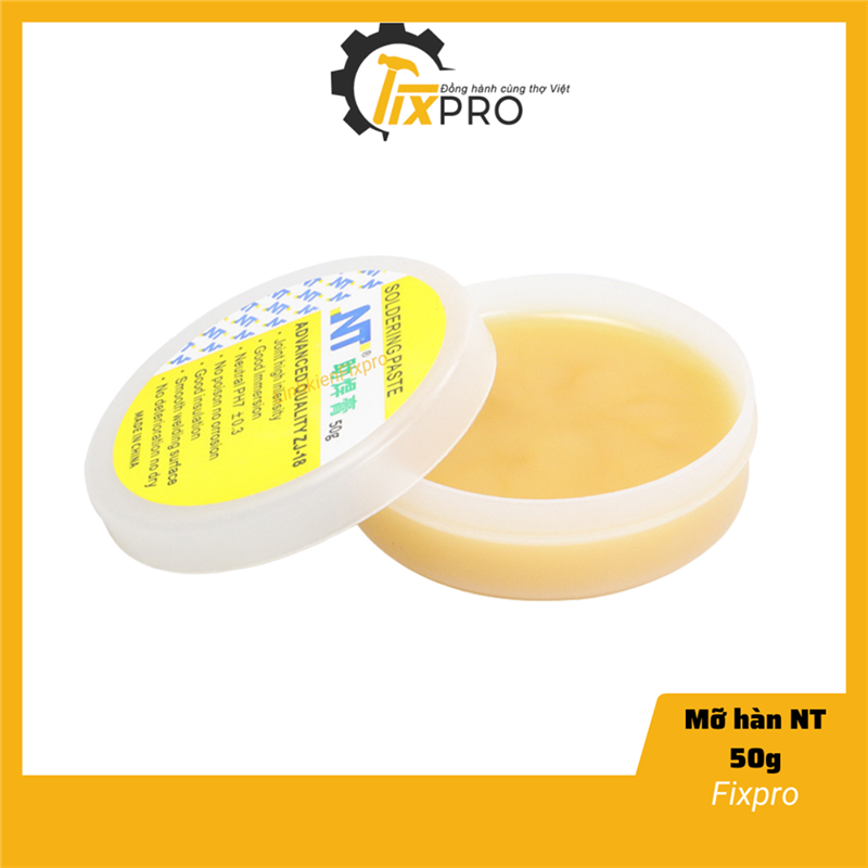 Mỡ hàn CMT CMT-50 trung tính hàn dán, hàn dầu liên kết cao, bề mặt hàn cực mịn