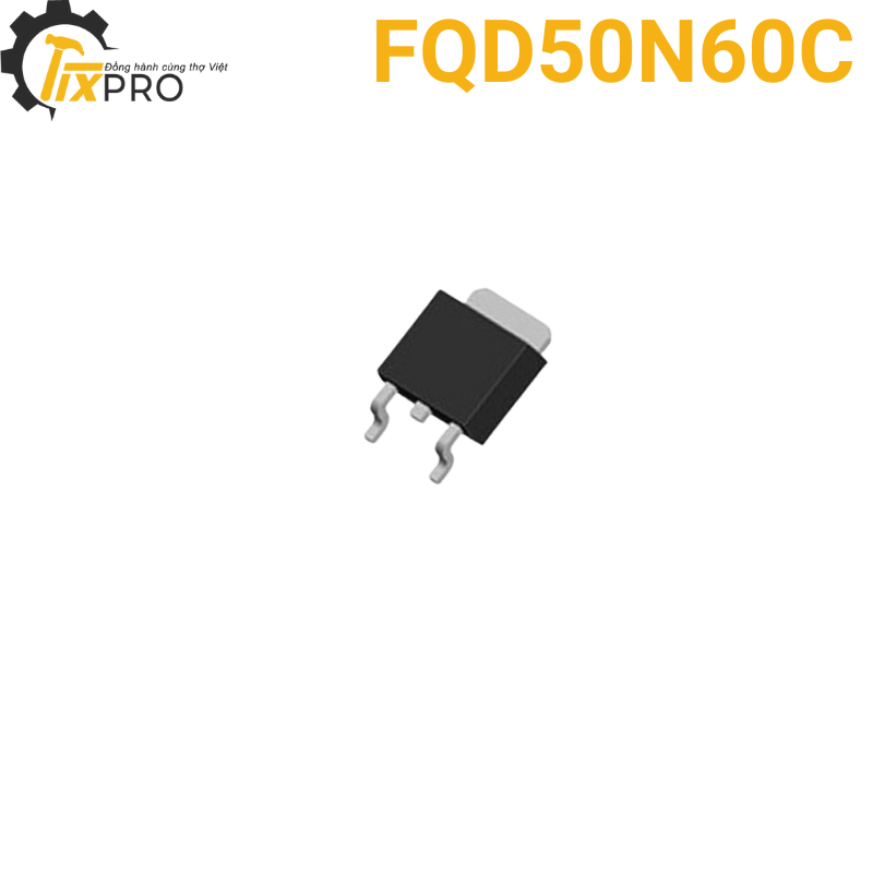 Mosfet dán FQD50N60C 50A 600V