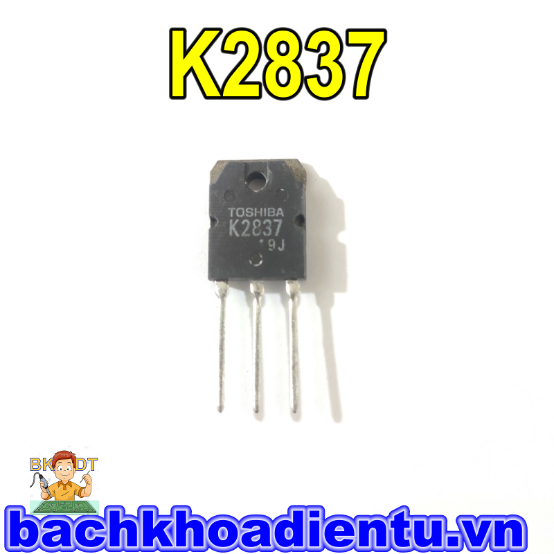 Mosfet K2837 20A-500V tháo máy