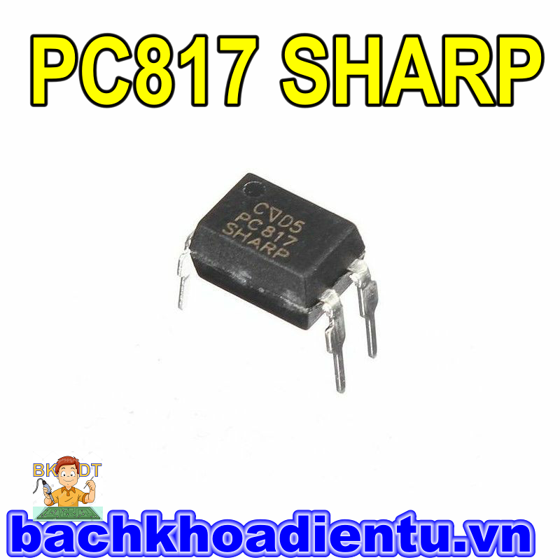 IC QUANG PC817 817 in-line DIP-4 chính hãng Sharp