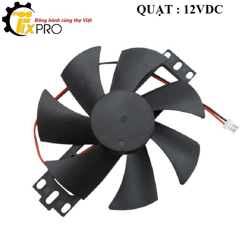 Quạt bếp từ 12VDC