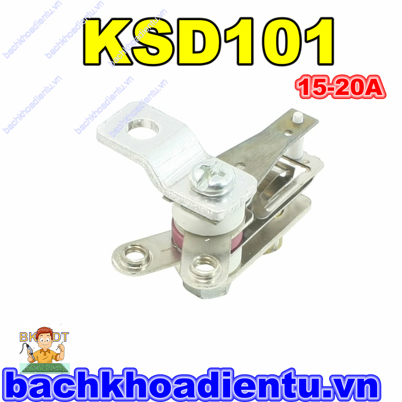 Rơ le nhiệt nồi áp suất KSD101 (15-20A)