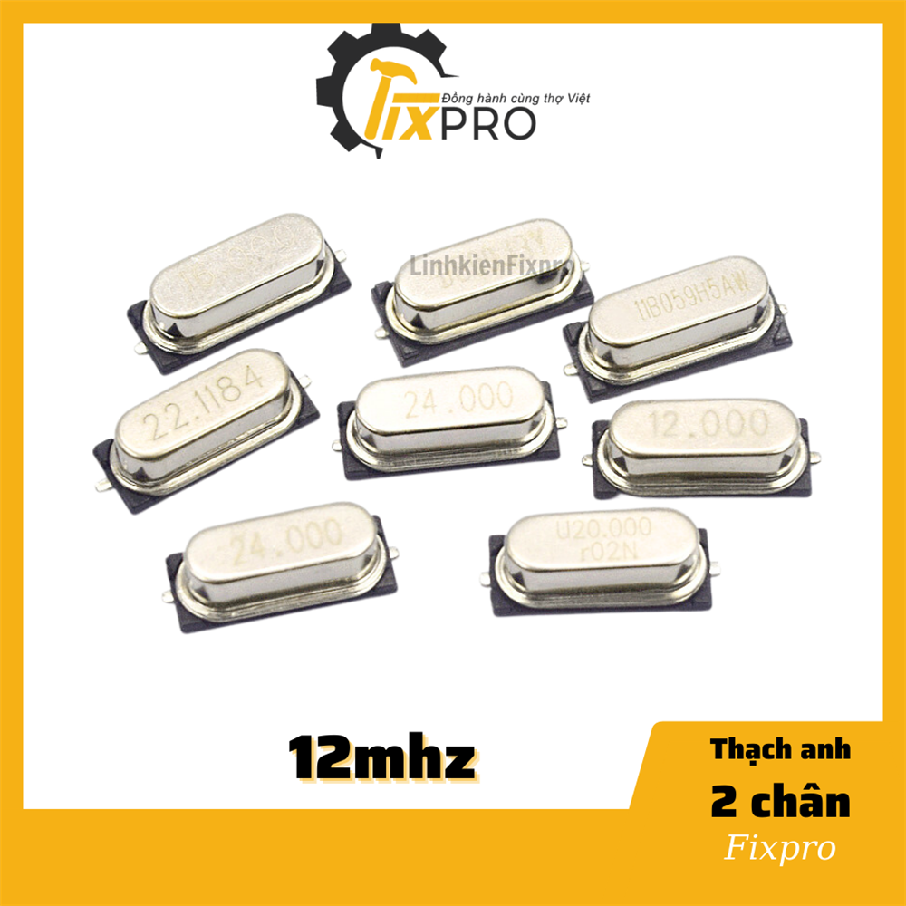 Thạch anh 2 chân 12mhz SMD