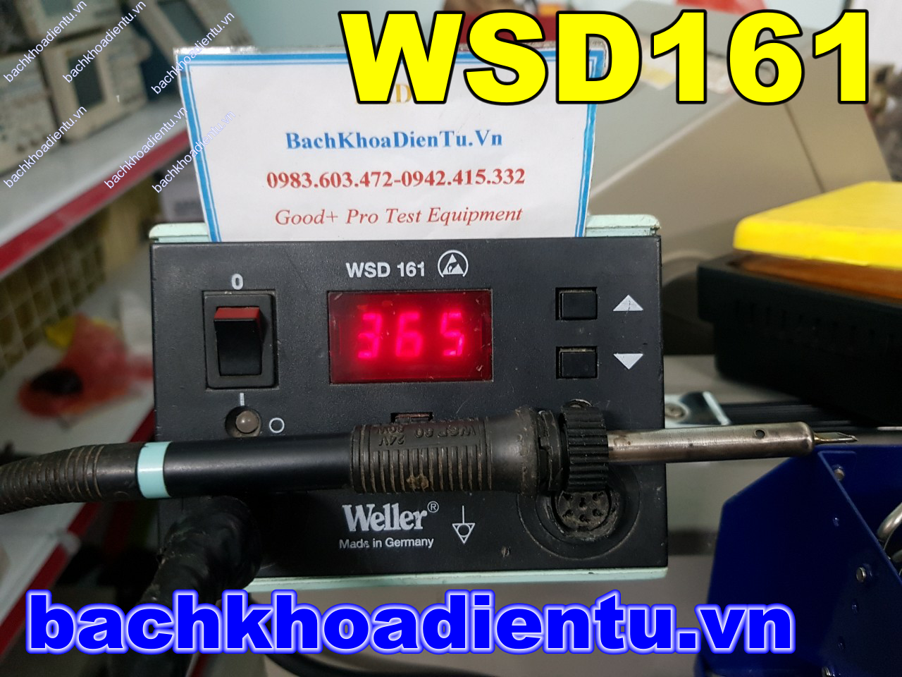 Trạm hàn cao cấp weller WSD161 đã qua sử dụng