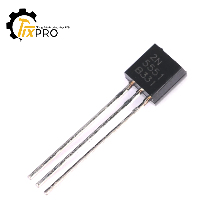 Transistor NPN 2N5551 TO-92 0.6A/160V