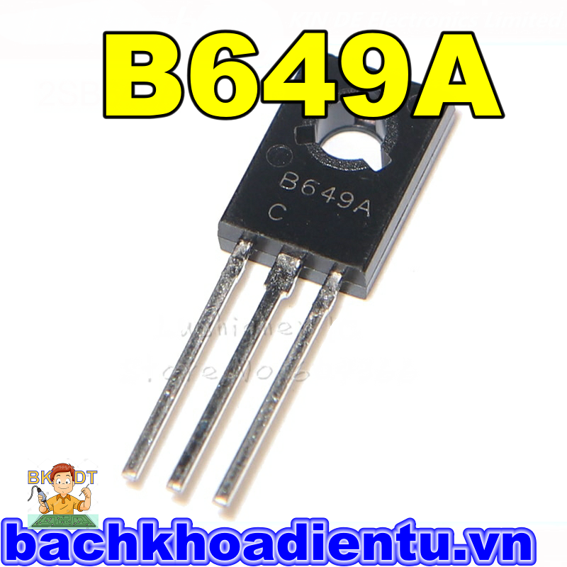 Transistor PNP B649A 2SB649A 1.5A 160V TO-126