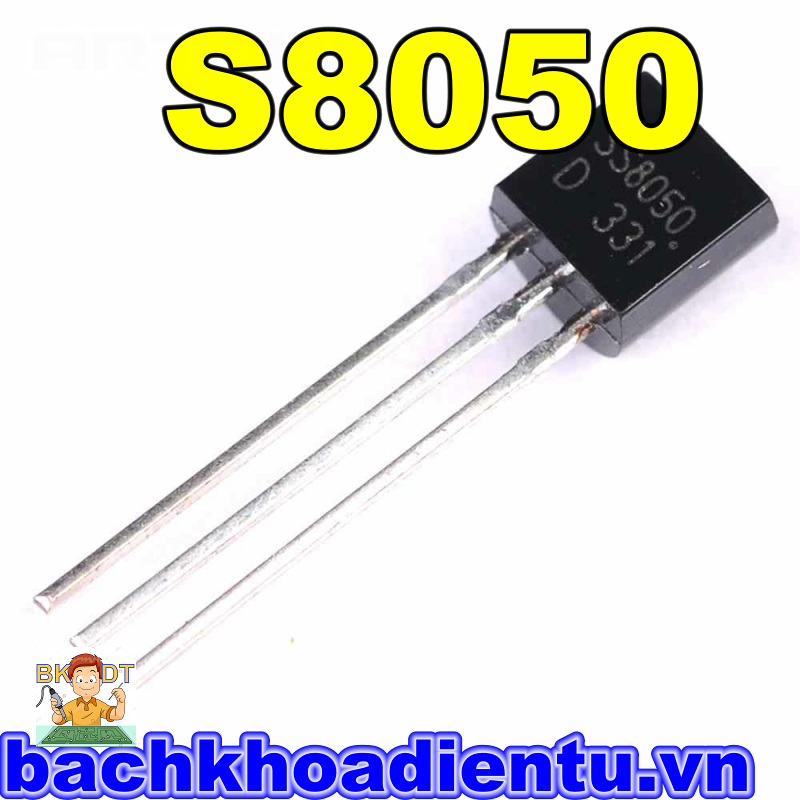 Transistor NPN S8050 0.5A 40V TO-92