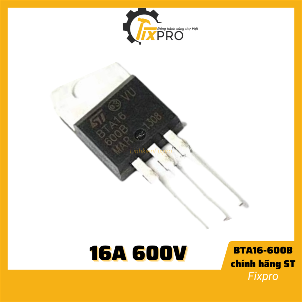 BTA16-600B Triac 16A 600V TO-220 mới chính hãng