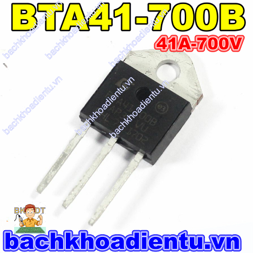 Triac BTA41-700B (41A-700V)  mới chính hãng.