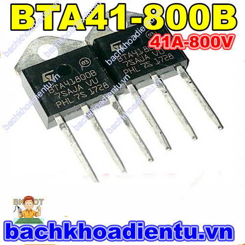 Triac BTA41-800B (41A-800V)  mới chính hãng.