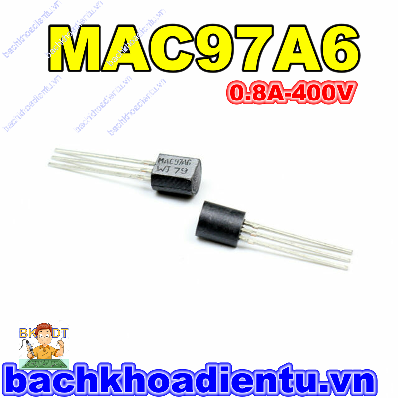 Triac MAC97A6 0.8A - 400V